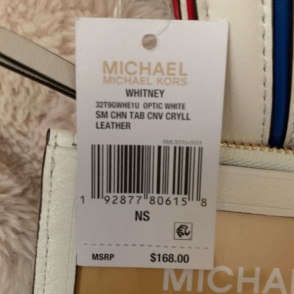 Michael Kores🌈NWTs🌈Whitney rainbow trim wallet - Picture 14 of 16